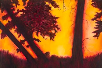 Oil Painting: Dimming of the Day